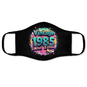 Discover vintage 1985 limited edition Face Masks