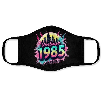 Discover vintage 1985 limited edition Face Masks