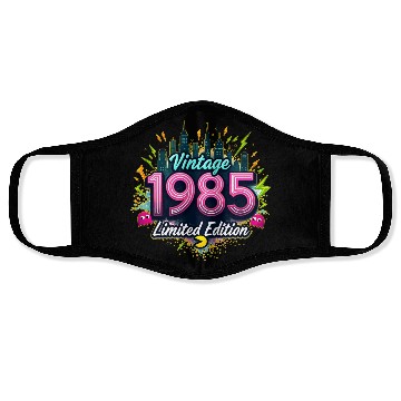 Discover vintage 1985 limited edition Face Masks