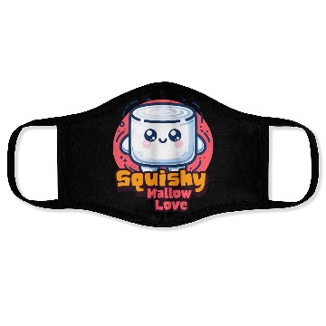 Discover Marshmallow Man - Squishy Mallow Love Face Masks