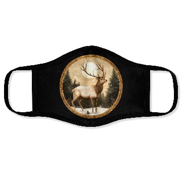 Discover Deer Christmas / Santa Claus deer Face Masks