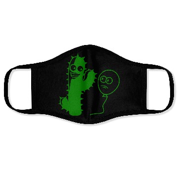 Discover Cactus Balloon Friends Handshake Greeting Spikes Face Masks