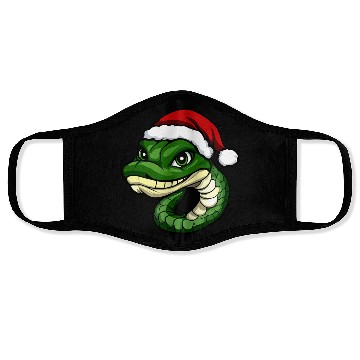 Discover Snakes Christmas Face Masks