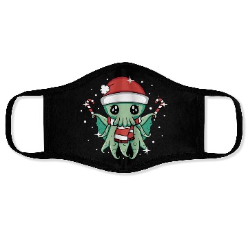 Discover Christmas Cthulhu Face Masks