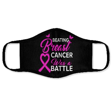 Discover Beating Breast Cancer Was a Battle Face Masks