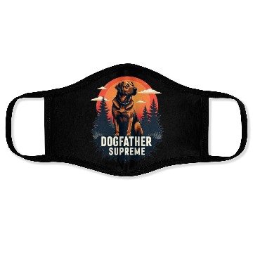 Discover Dogfather Supreme Face Masks