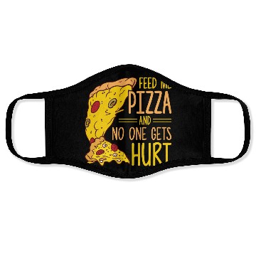 Discover Pizza Slice Design for a Pizza Lover Face Masks