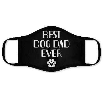 Discover Dog Lover Face Masks, Best Dog Dad Ever, Gift For Do