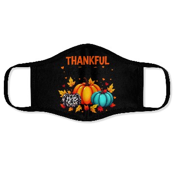 Discover One Thankful Principal Thanksgiving Principal Fall Face Masks