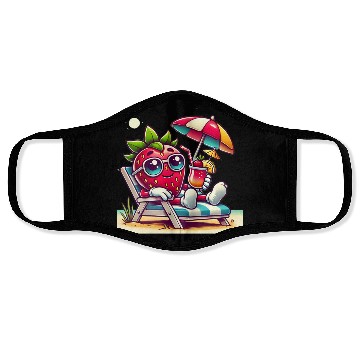 Discover Strawberry Sun Face Masks