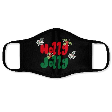 Discover holly jolly Christmas Face Masks