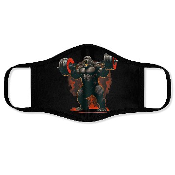 Discover NEW LIMITED Gorilla Gym Beast Workout Weights Face Masks