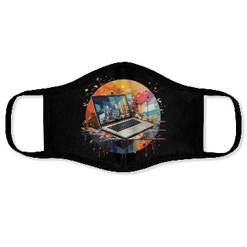 Discover Laptop Computer Computer Face Masks