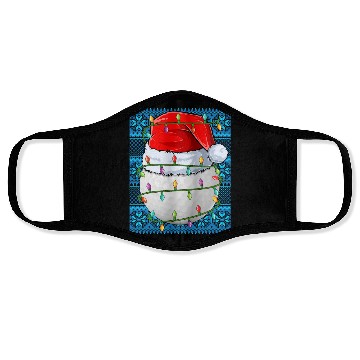 Discover Golf Ball Christmas Lights Face Masks