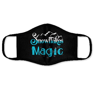 Discover Snowflakes Magic Face Masks