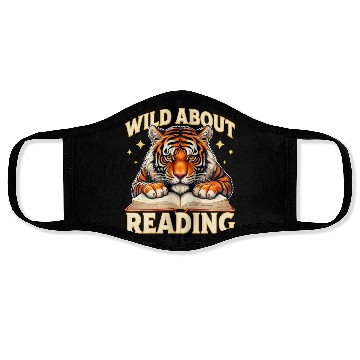 Discover Wild About Reading Tiger Face Masks
