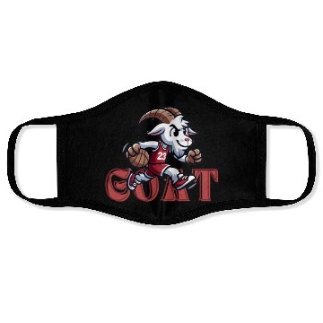 Discover Basketball GOAT Face Masks