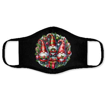 Discover Christmas Merry Christmas For Gift Gnomes Face Masks
