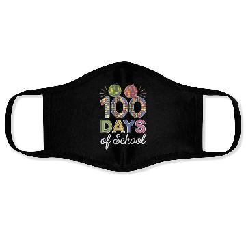 Discover 100 Days of School Face Masks
