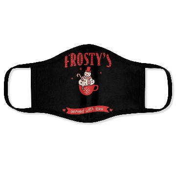 Discover Snowflake cafe 01 Face Masks