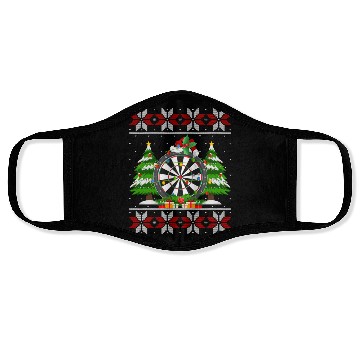 Discover Darts Christmas Face Masks
