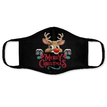 Discover ''Magical Reindeer Christmas Mug'' Face Masks