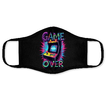 Discover Retro Arcade classic Face Masks