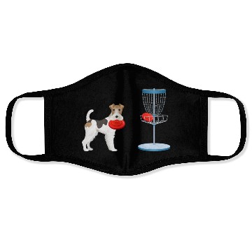 Discover Dog Who Plays Disc Golf - Disc Golf Dog Face Masks