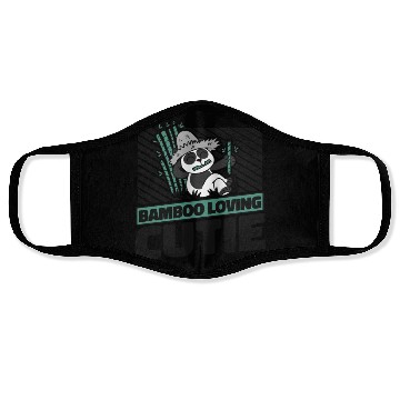 Discover Bamboo Loving Cutie Panda Bear Friend Giant Panda Face Masks