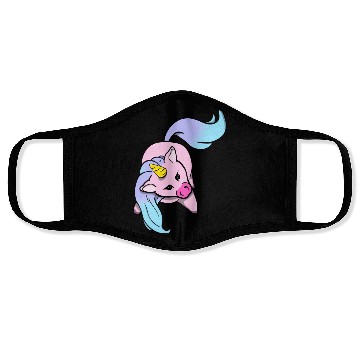 Discover Chibi Unicorn Face Masks