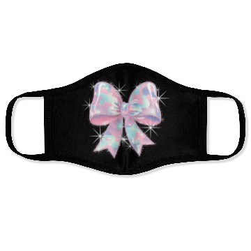 Discover Christmas Coquette Bow, Merry Christmas Face Masks