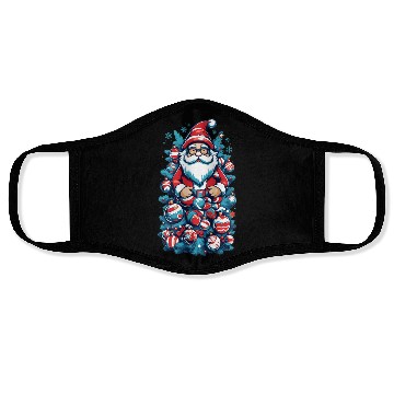 Discover Santa Claus -  D83C DF85 Face Masks