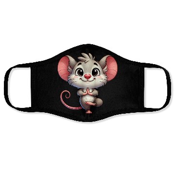 Discover Mouse Yoga Meditation Zen Relaxation Workout Face Masks