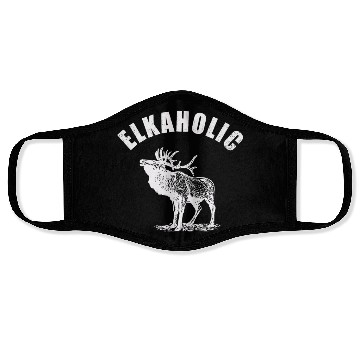 Discover Elk Hunting Elkaholic Hunters Face Masks