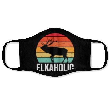 Discover Elk Hunting Elkaholic Hunters Face Masks