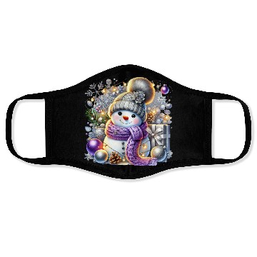 Discover Snow Christmas, Cute Christmas Face Masks