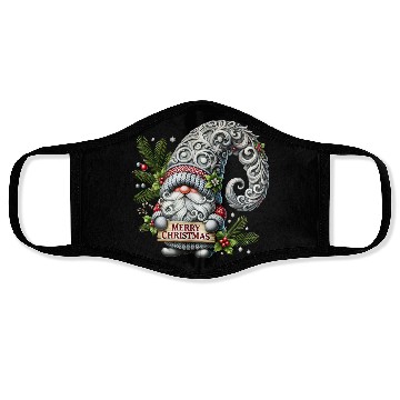 Discover Merry Christmas, Christmas Vintage Face Masks
