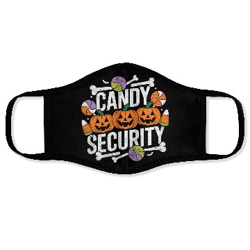 Discover Candy Security Halloween Face Masks