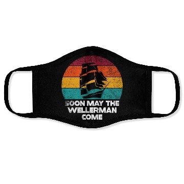 Discover Sailor Meme Pirate Ship Ocean Sailing Face Masks