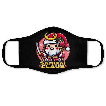 Discover Samurai Claus V1 Face Masks