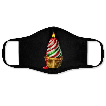 Discover Christmas ice cream, Merry Christmas Face Masks