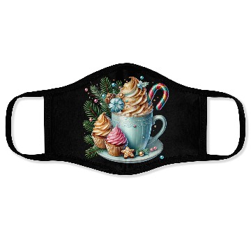 Discover Christmas ice cream, Coquette Chistmas Face Masks