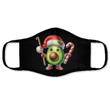 Discover Christmas Avocado, Merry Christmas Face Masks