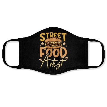 Discover philly cheesesteak street food artist Face Masks