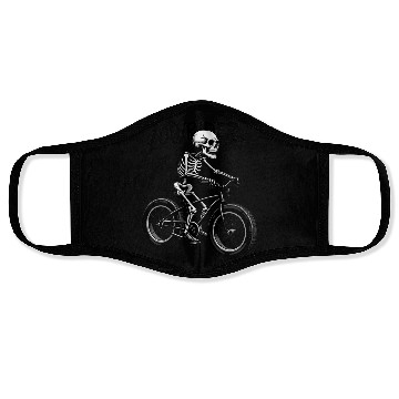 Discover Lowrider Skeleton Art Face Masks