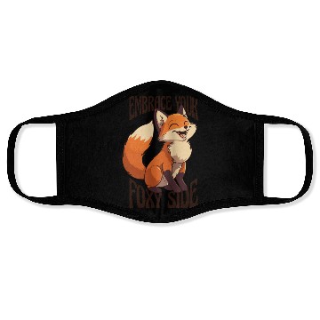 Discover Embrace Your Foxy Side Canidae Caninae Red Fox Face Masks
