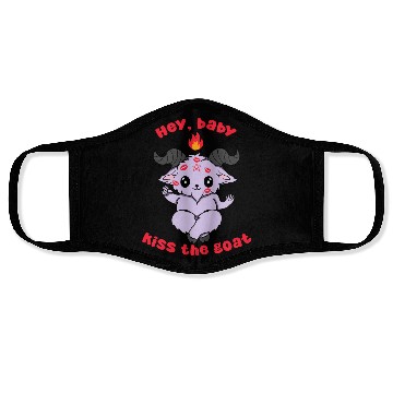 Discover Kiss the Goat Face Masks