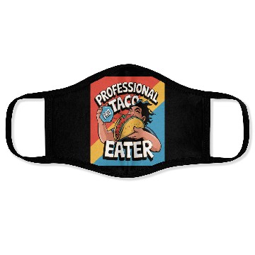 Discover Great gift idea funny quote graphic design Tacos Face Masks