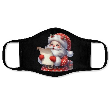Discover Santa Christmas, Merry Christmas Face Masks