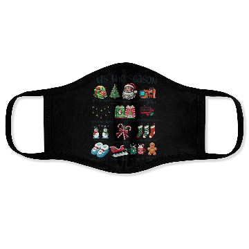 Discover Tis The Season Low Face Masks